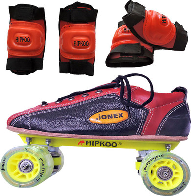 

Hipkoo JONEX ROLLER PROFESSIONAL SKATE SHOES (SIZE-5) FOR JUNIORS WITH KNEE AND ELBOW PROTECTION Skating Kit