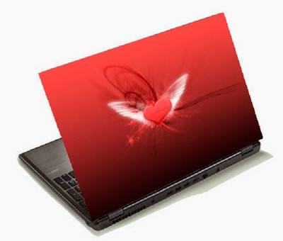 

Richerbrand Red Heart Laptop Sticker 15.6 inch-Laptop Skin-132 Vinyl Laptop Decal 15.6