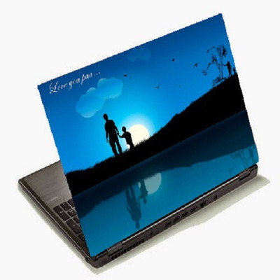 

Richerbrand Love You Paa.. Laptop Sticker 15.6 inch-Laptop Skin-118 Vinyl Laptop Decal 15.6