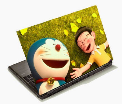 

Richerbrand Doraemon & Nobita Laptop Sticker 15.6 inch-Laptop Skin-313 Vinyl Laptop Decal 15.6