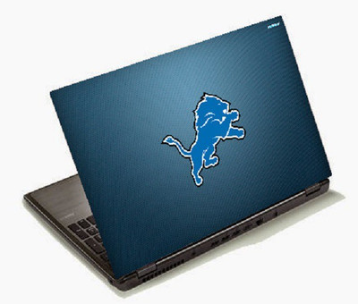 

Richerbrand Blue Lion Logo Laptop Sticker 15.6 inch-Laptop Skin-158 Vinyl Laptop Decal 15.6