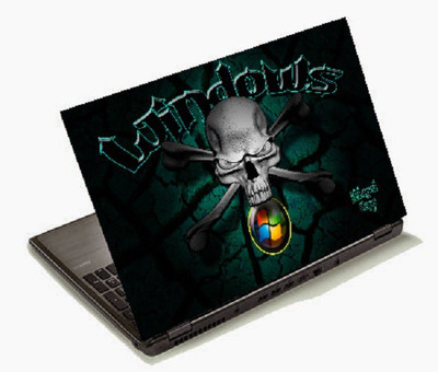 

Richerbrand Windows Illegal Copy Laptop Sticker 15.6 inch-Laptop Skin-212 Vinyl Laptop Decal 15.6