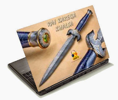 

Richerbrand Raj Karega Khalsa Laptop Sticker 15.6 inch-Laptop Skin-156 Vinyl Laptop Decal 15.6