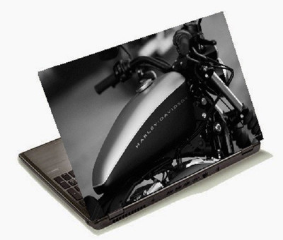 

Richerbrand Black Hardley Davidson Laptop Sticker 15.6 inch-Laptop Skin-365 Vinyl Laptop Decal 15.6