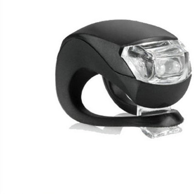 

RIDER'S CHOICE 2Pcs Black Waterproof Super Frog White LED Bicycle bike Head Light Headlamp Headlight 0-3 Different Modes \/ Steady (2 Piece ) LED Front Rear Light Combo(Black)