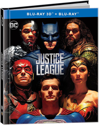 

Justice League (Blu-ray 3D & Blu-ray) - 64 Pages Digibook with Lenticular Packaging(Blu-ray English)