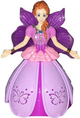

CREATIVEVILLA Dancing Angel Girl Baby Toy For Kids(Gold)