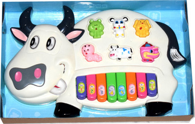 

Precise Piano With Cow 01(White, Yellow)