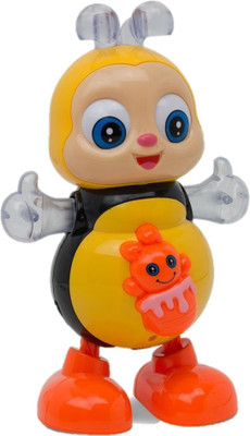 

CREATIVEVILLA Dancing bee with Music Flashing Lights and Real Dancing Action(Multicolor)