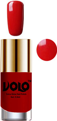 

Volo Professional Infinite Nail Polish Collection With Ultra Smooth Flat Brush Red