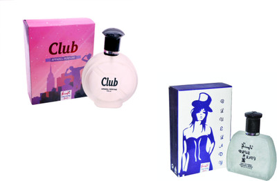 Pringle Combo CLUB-Blue Lady Eau de Toilette - 200 ml(For Women)