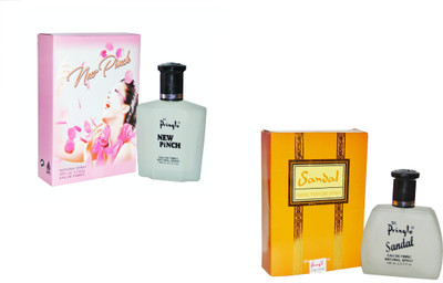 

Wellgoods Pack of (2) New Pinch-Sandel Eau de Parfum - 100 ml(For Men & Women)