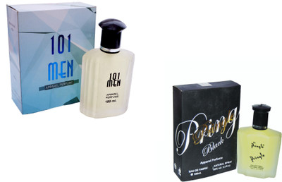 

Pringle Combo 101 men-Pring Black Eau de Toilette - 200 ml(For Women)