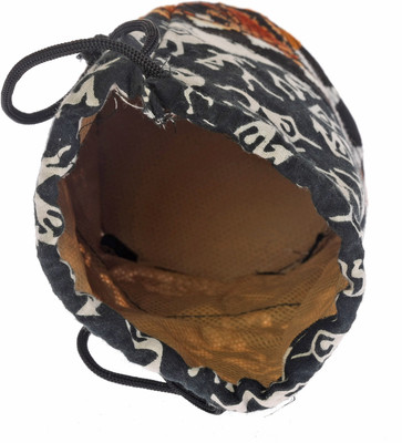 

More Bangla MBHFK1009_Black Potli(Multicolor)