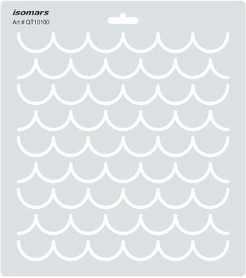 

Isomars Quilting QT10100 Quilting Stencil(Pack of 1)