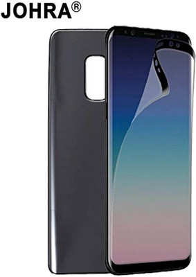 

Johra Front and Back Screen Guard for Samsung Galaxy S9 Plus, Black