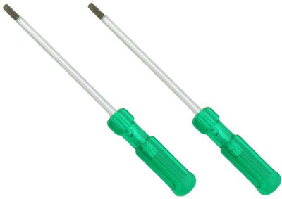 

Taparia Long Handle Screwdriver Set(Pack of 2), Green