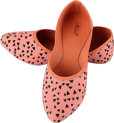 

Koshi Designer fabric belle Jutis For Women(Pink