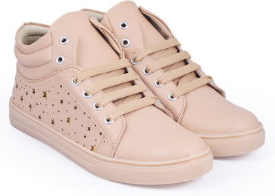 

Trendy Look 2018 Sneakers For Women(Gold, Pink