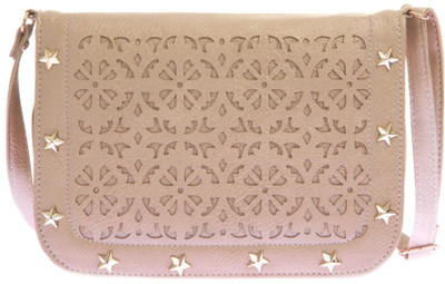 

Aliado Women Casual Pink Leatherette Sling Bag