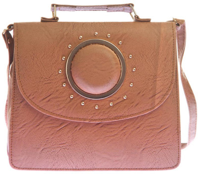 

Aliado Women Casual Beige Leatherette Sling Bag