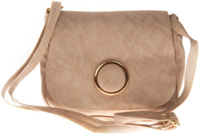 

Aliado Women Casual Beige Leatherette Sling Bag