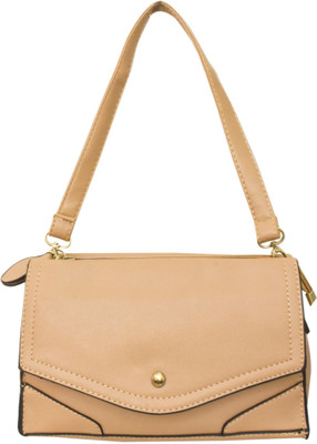 

Heels & Handles Women Casual Brown PU Sling Bag