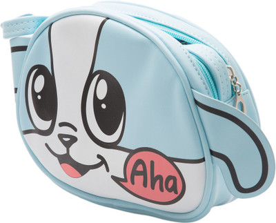 

Kidofash Boys & Girls Casual Blue PU Sling Bag