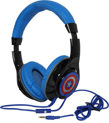 

Thrumm Guardian Smart Headphones(Wired), Black;blue