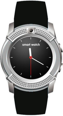 

Bastex Compatible With All Mobiles Like Compatible Silver Smartwatch(Silver Strap Free Size)