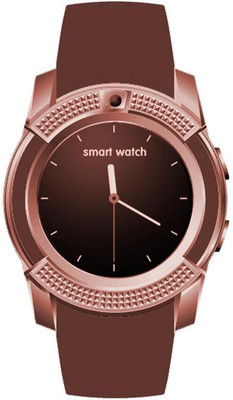 

Bastex Compatible With All Mobiles Like Compatible Brown Smartwatch(Brown Strap Free Size)