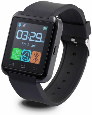 

Lambent Bluetooth U8 Smart Watch Compatible With Android and IOS Devices Smartwatch(Black Strap Free Size)