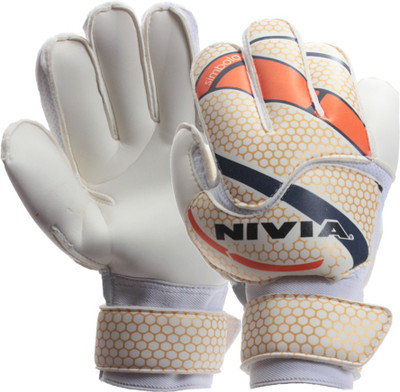 

Nivia 'Simbolo' (Color on availability) Goalkeeping Gloves (S, Multicolor)