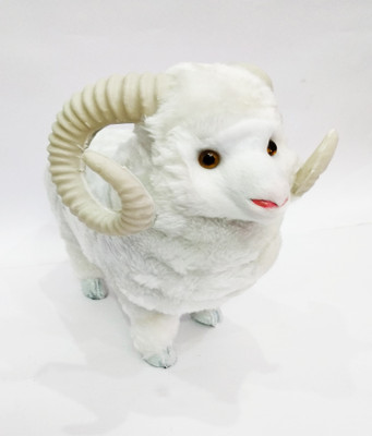 

HRDecoration white sheep with sound Soft Toy - 24 cm(White)