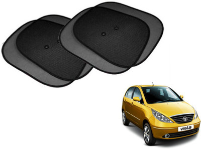MOCKHE Side Window Sun Shade For Tata Indica Vista(Black)