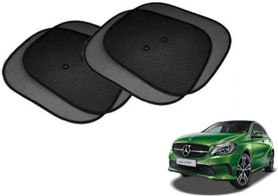 MOCKHE Side Window Sun Shade For Mercedes Benz A-Class(Black)