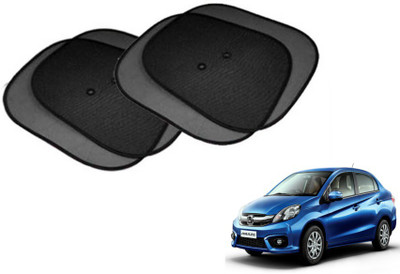 MOCKHE Side Window Sun Shade For Honda Amaze(Black)