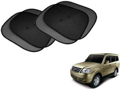 MOCKHE Side Window Sun Shade For Tata Sumo Grande(Black)