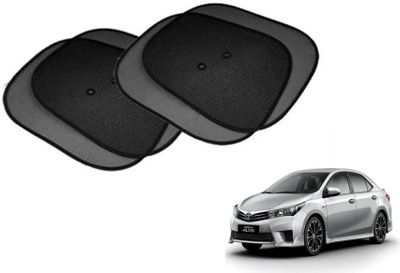MOCKHE Side Window Sun Shade For Toyota Corolla Altis(Black)