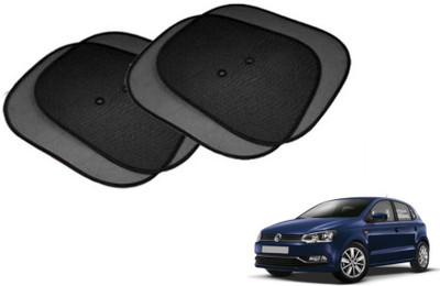 MOCKHE Side Window Sun Shade For Volkswagen Polo(Black)