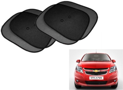 MOCKHE Side Window Sun Shade For Chevrolet UVA(Black)