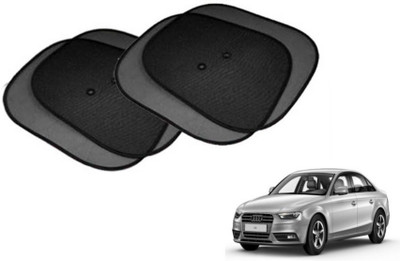 MOCKHE Side Window Sun Shade For Audi A4(Black)