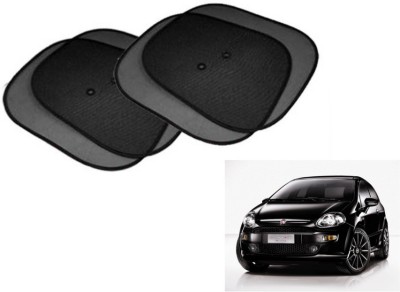 MOCKHE Side Window Sun Shade For Fiat Punto Evo(Black)