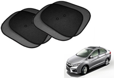 MOCKHE Side Window Sun Shade For Honda City(Black)