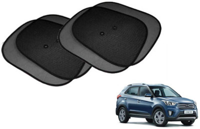 MOCKHE Side Window Sun Shade For Hyundai Creta(Black)