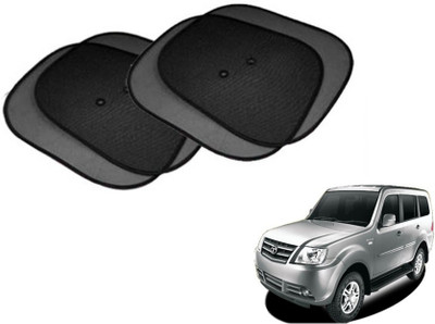 MOCKHE Side Window Sun Shade For Tata Sumo Grand(Black)