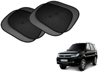 MOCKHE Side Window Sun Shade For Tata Safari Storme(Black)