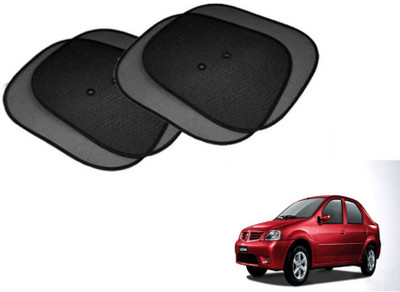 MOCKHE Side Window Sun Shade For Mahindra Logan(Black)