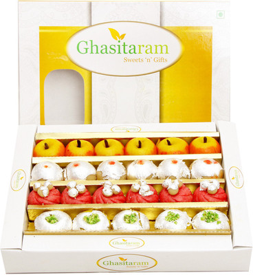 

Ghasitaram Gifts Sugarfree Kajumix Box(400 g, Box)