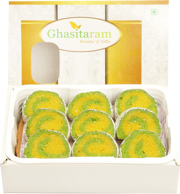 

Ghasitaram Gifts Sugar Free Pista Moon(800 g, Box)